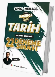 TKM Akademi KPSS MEB-AGS Tarih Kasırga 22 Deneme Çözümlü