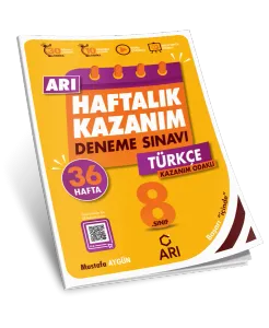 Arı - 8. Sınıf Türkçe Arı Haftalık Kazanım Denemesi