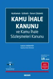 Kamu İhale Kanunu ve Kamu İhale Sözleşmeleri Kanunu