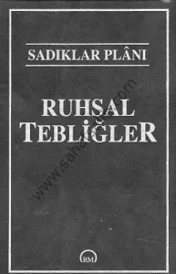Sadıklar Planı Ruhsal Tebliğler - Ciltli Kitap
