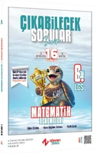İşleyen Zeka Yayınları 8. Sınıf LGS Matematik Çıkabilecek Sorular Denemeleri