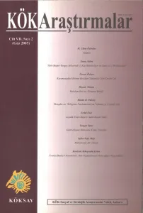 Kök Araştırmalar: Kök Sosyal ve Stratejik Araştırmalar Dergisi