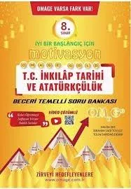 OMEGA 8. SINIF OMAGE MOTİVASYON T.C. İNKILAP TARİHİ VE ATATÜRKÇÜLÜK SORU BANKASI