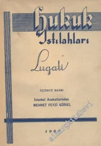 Hukuk Istılahları Lugati -