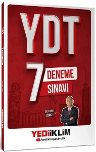 Yediiklim Yayınları YDT 7 Deneme Sınavı