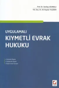 Uygulamalı Kıymetli Evrak Hukuku