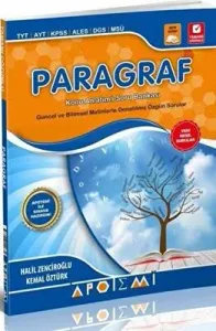 Apotemi Yayınları Paragraf Konu Anlatımlı Soru Bankası