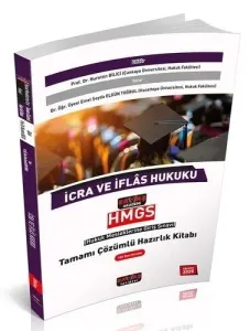 Savaş Yayınları 2025 HMGS İcra ve İflas Hukuku Tamamı Çözümlü Hazırlık Kitabı