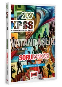 Yargı Yayınları 2027 KPSS ve Diğer Tüm Sınavlara Yönelik Tamamı Çözümlü Vatandaşlık Soru Bankası