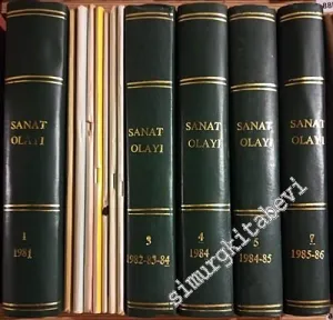 Sanat Olayı Aylık Dergi, Sayı: 1 - 50 Sayı; Yıl: Ocak 1981 - Temmuz 1986 - 5 CİLT CİLTLİ -
