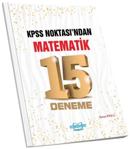 HMC Yayınları KPSS Noktasından Matematik 15 Deneme
