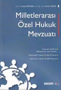 Milletlerarası Özel Hukuk Mevzuatı