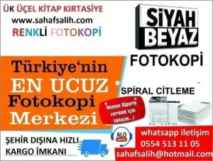 Gebze Ucuz Fotokopi A4 Renkli Fotokopi Çekimi 3.5 TL dir.