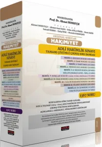 Savaş Yayınları 2025 Orijinal Sorular HAKİMİYET Adli Hakimlik Sınavı Çıkmış Soru Bankası Seti