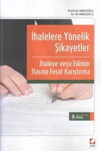 İhalelere Yönelik Şikayetler