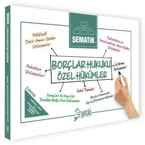 Yetki Yayınları 2026 Şematik Borçlar Hukuku Özel Hükümler
