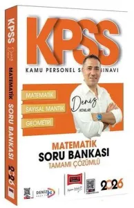 Yargı Yayınları 2026 KPSS Genel Yetenek Tamamı Çözümlü Matematik Soru Bankası