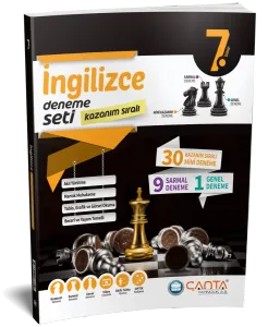 Çanta - 7. sınıf İngilizce Kazanım Sıralı Deneme