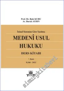 Medeni Usul Hukuku Ders Kitabı - İstinaf Sistemine Göre Yazılmış -         2022