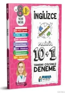 8. Sınıf LGS İngilizce Tamamı Çözümlü Fasikül 10 Branş 1 Genel Deneme