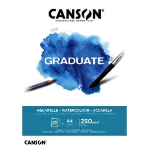 CANSON GRADUATE A4 250GR Suluboya Defteri