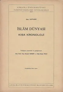 İslam Dünyası Kısa Kronoloji 1963 Baskı