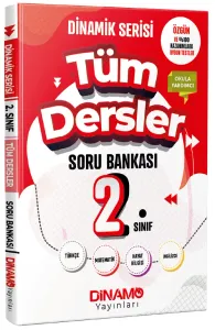Dinamo Yayınları 2. Sınıf Tüm Dersler Dinamik Serisi Soru Bankası