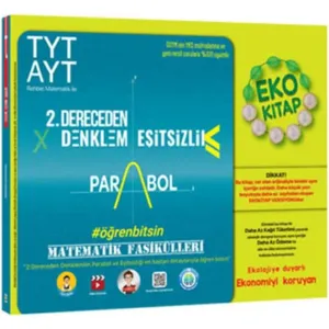 TONGUÇ TYT-AYT MATEMATİK FASİKÜLLERİ- İKİNCİ DERECEDEN