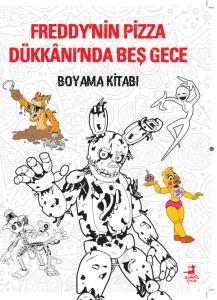 Freddy'nin Pizza Dükkânı'nda Beş Gece - Boyama Kitabı