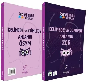 Karekök Yayınları Kelimede ve Cümlede Anlamın Zor ÖSYM 100 ü