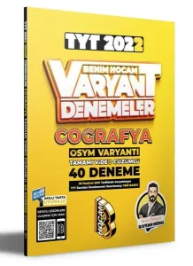 2022 TYT Coğrafya Tamamı Video Çözümlü 12 Deneme Sınavı