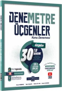 Orijinal Yayınları TYT Üçgenler Denemetre 30'lu Konu Denemesi