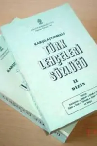 Karşılaştırmalı Türk Lehçeleri Sözlüğü / 2 Cilt Takım