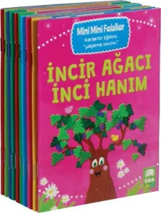 Mini Mini Fabllar Karakter Geliştiren Masallar; (10 Kitap,1. ve 2. Sınıflar İçin)