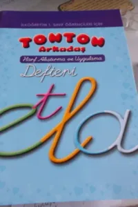 1. Sınıf Tonton Arkadaş Harf Araştırma ve Uygulama Defteri