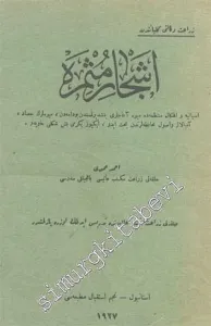 OSMANLICA: Eşcar - ı Müsmire -