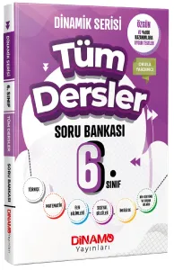 Dinamo Yayınları 6. Sınıf Tüm Dersler Dinamik Serisi Soru Bankası