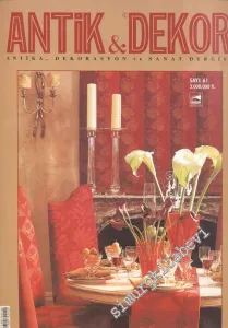 Antik Dekor - Antika Dekorasyon ve Sanat Dergisi : Osmanlı Saray Halıları : Türk Eş Portreleri : Hasan Vecih Bereketoğlu  : Biedermeier  - Sayı: 61        2000