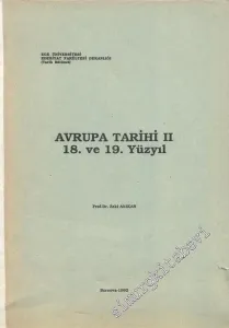 Avrupa Tarihi 2 - 18. ve 19. Yüzyıl -