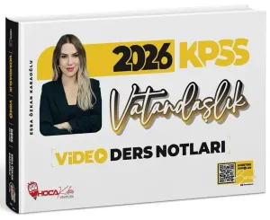 Hoca Kafası Yayınları 2026 KPSS Vatandaşlık Video Ders Notları
