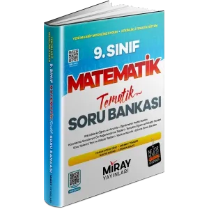 Miray 9. Sınıf Matematik Tematik Konu Özetli Soru Bankası