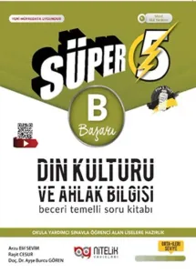 Nitelik Yayınları 5. Sınıf Din Kültürü ve Ahlak Bilgisi Süper B Beceri Temelli Soru Kitabı