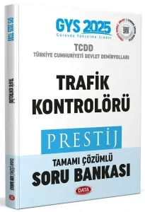 Data Yayınları 2025 TCDD GYS Trafik Kontrolörü Soru Bankası