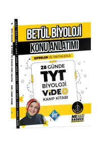 BETÜL TYT BİYOLOJİ 28 GÜNDE VİDEO DERS KİTABI