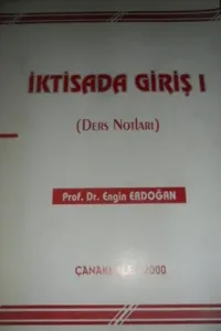 İktisada Giriş I (Ders Notları)