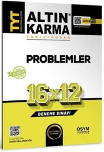ALTINKARMA TYT PROBLEMLER 16*12 DENEME SINAVI 2027