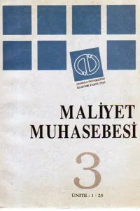 Maliyet Muhasebesi