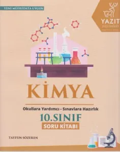 Yazıt Yayınları 10. Sınıf Kimya Soru Kitabı Yazıt