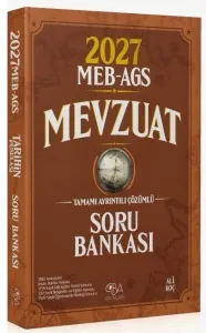 CBA Yayınları 2027 MEB-AGS Mevzuat Soru Bankası Çözümlü