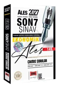 Yargı ALES Sayısal Sözel Yetenek Son 7 Sınav Çıkmış Sorular (Ekonomik Seri) 2027